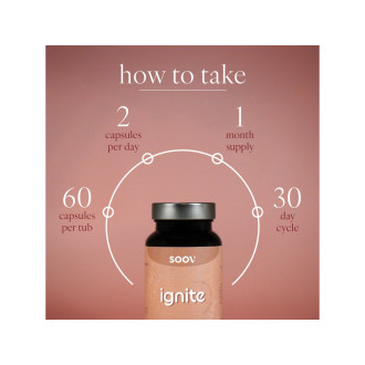 SOOV - Ignite - Multivitamin pro zažehnutí vaší vášně - 60 kapslí
