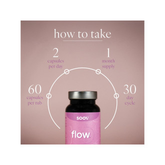 SOOV - Flow - Multivitamin pro tvé období 60 kapslí