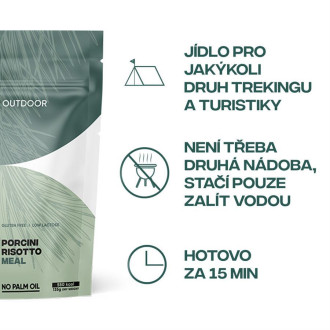 Porcini Risotto Meal 135 g (Dehydrované kompletní jídlo)