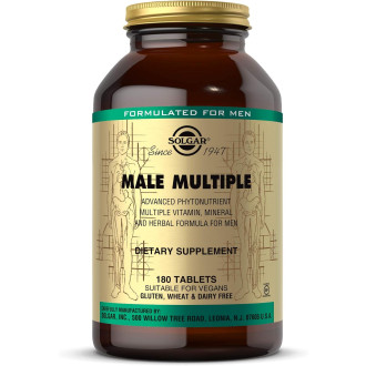 Solgar Male Multiple – Multivitamín pro muže 180 tbl