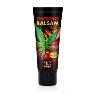 THERMOBALSAM - hřejivý konopný balzám s bylinami pro péči při svalové a kloubní únavě 200 ml