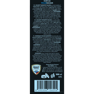 POLAR BALSAM - chladivý konopný balzám pro masáž pokožky při svalové únavě 200 ml