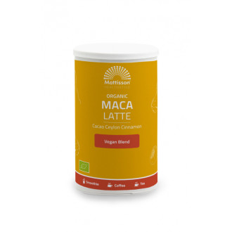 Mattisson BIO Maca Latte - kakao a cejlonská skořice - 160 g - DMS 11/25