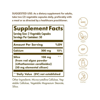 Solgar Oceanic Silica 25 mg 100 kapslí
