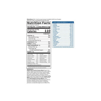Garden of Life - Raw Protein & Greens, Vanilla - 550 grams