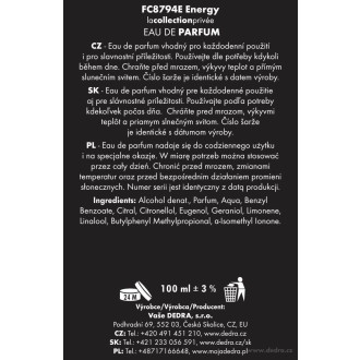 ENERGY | Eau de Parfum (EDP) | 100 ml